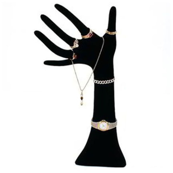 Black Jewelry Display Hand - Picture 1 of 2